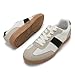 Rihero Men's Fashion Sneakers Comfortable Tennis Walking Shoes Lace-Up Non Slip Skate Casual Sneakers White Black Size 10.5