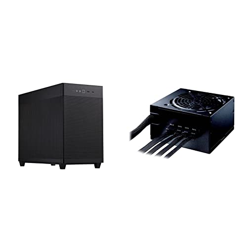 【セット買い】ASUS PRIME CASE MESH 33? MicroATX ケース 工具不要 サイドパネル 準フィルターメッシュを備え、360 mmクーラー、最大338 mmのグラフィックカード、および標準 の ATXPSU をサポート / 国内正規