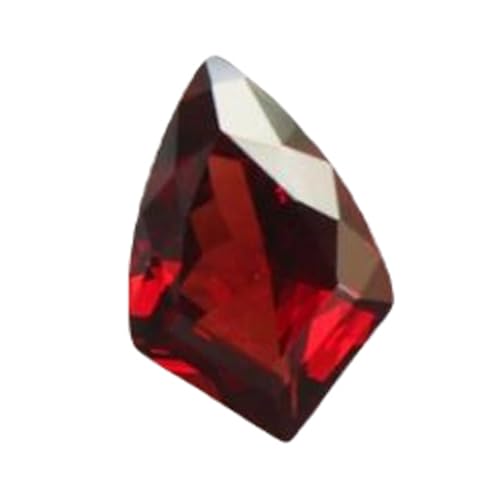 Grenat rouge naturel 13.6mm, idéal pour personnaliser votre bague sur mesure