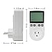 KETOTEK Watt Meter Power Meter Plug Electricity Usage Monitor, Energy Monitor with Backlight, Kilowatt Meter Socket Outlet, Voltage Amps Power Consumption Meter, Overload Protection