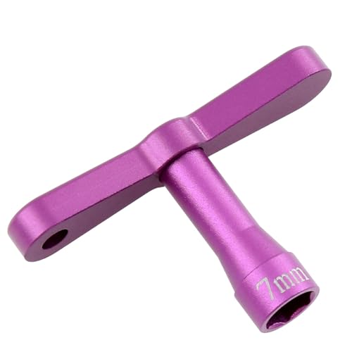 Ducevnaoe ���^���z�C�[���w�b�N�X 7mm �i�b�g �X���[�u�����`�c�[�� 1/18 1/24 RC�N���[���[�J�[ 4M 24 AX24 FCX24 FCX24M �A�b�v�O���[�h�p�[�c �p�[�v��