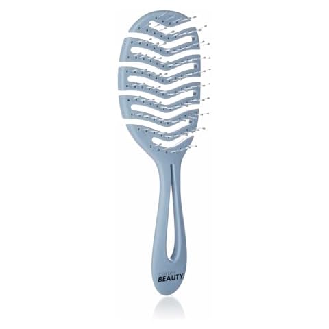 3" Flexible detangling Brush Blue Cover