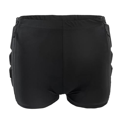 Bum Pads for Skating, 3D Hip Thickened EVA Skateboard Crash Pads Protective Shorts Ice Skating Accessories for HIPS Tail Bone (S)