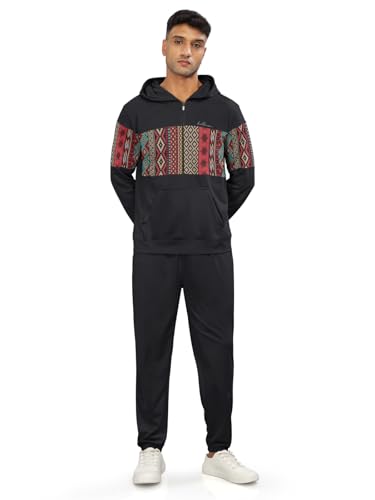 Image of BULLMER Trendy Clothing Set with Hoodie & Pants Co-ords for Men