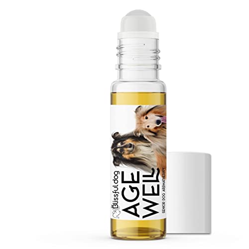 Image of The Blissful Dog Collie Age Well Dog Aromatherapy Roll-On Bottle for Your Dog's Peaceful Ageing