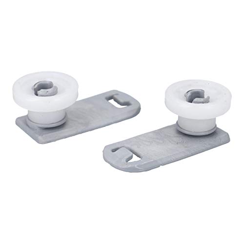 LUTH Premium Profi Parts 2X Porta-Rodillos con Rueda Cesta Superior para Miele Lavavajillas 7649011 3176421