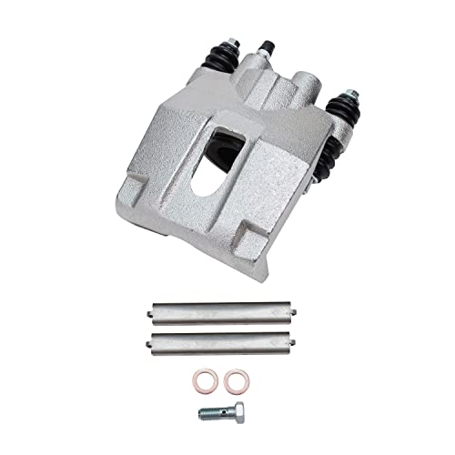 Image of Detroit Axle - Rear Brake Kit for 2004-2011 Ford F-150, 2006-2008 Lincoln Mark LT, Disc Brake Calipers Ceramic Brake Pads 2005 2006 2007 2008 2009 2010 Replacement