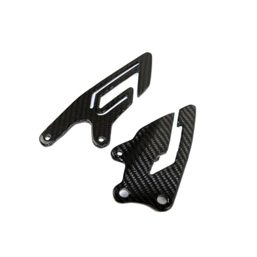 Plaques protection talon carbone YZF R1 élimine les rayures de bottes sur vos pédales