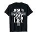 Jesus is the way the truth the life bible camiseta cristiana Camiseta