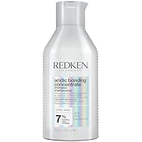 REDKEN Acidic Bonding Concentrate Shampoo, Sulphate Free for a Gentle Cleanse, Strengthens Bonds, Repairs Damage & Protects Hair, 300ml