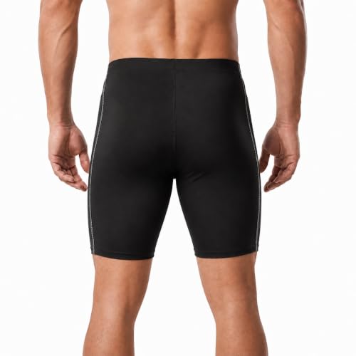 Image of NINQ Mens 2 Pack Polyester Yoga Short Men Summer Running Gym Sports Shorts with Pockets Shorts for Men (in, Alpha, 2XL, Regular, BLACK2)