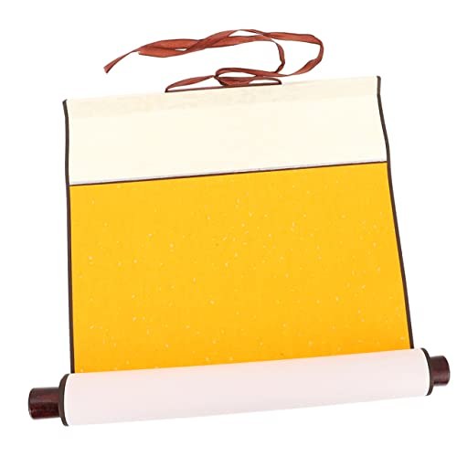 LALAFINA 2pcs Calligraphy Paper Chinese Painting Reusable Blank Calligraphy Office Decor