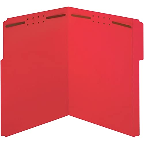 Office Depot Color Fastener File Folders, Letter Size, Red, Pack Of 50, Od22740 #TOP4