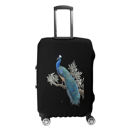 Peacock Funny Travel Luggage Cover Baggage Suitcase Cover Protector Skins 19-32 Inch4
