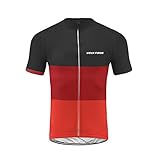 UGLY FROG Radtrikot Herren Fahhradtrikot MTB Rennrad Trikot Kurzarm Fahrradbekleidung Radfahrer - Mountain-Bike - MTB - BMX - Fixie - Rennrad - Tour - Outdoor - Sport
