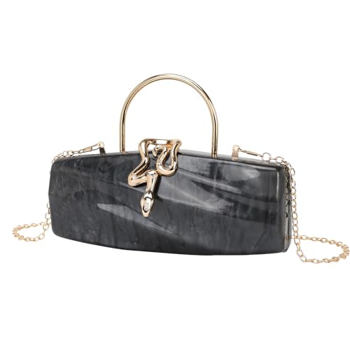 Sac Pochette de Soirée Serpent Lock en Finition Luxe Haute Qualité