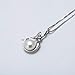 Womens Jewelry 925 Sterling Silver and Freshwater-Cultured Pearl Mermaid Pendant Necklace 18+2