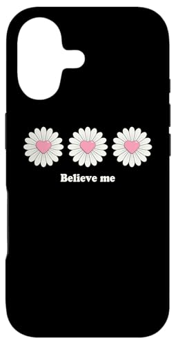 Believe me Daisy Plant Peace Love Smile Daisy Flower �X�}�z�P�[�X iPhone 17 �p