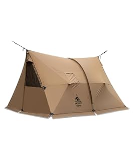 OneTigris ASH Canopy - Tenda da campeggio per 2-4 persone, impermeabile, 3000 mm, antivento, grande, calda, per l'inverno, per l'amaca, per l'esterno, per l'auto, dimensioni ridotte