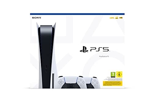 Playstation 5 Standard Console + 2 Controller DualSense White