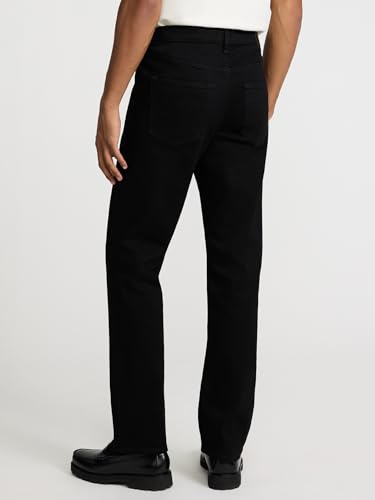 EXPRESS Men’s Straight-Leg Hyper Stretch Jeans – Classic Fit Flex Denim, 5-Pocket, All-Day Comfort4