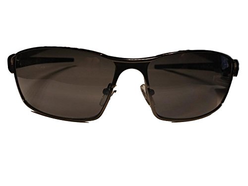 Ironman Stride Black Metal Sport Sunglasses with 100% UVA/UVB Protection Shatter Resistent Lenses