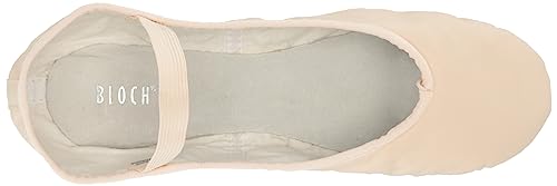 Image of Bloch Womens Dansoft Leather Full Sole Ballet Slippers Dance Shoes Flats