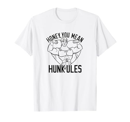 T-shirt Hercule Disney pour la Saint-Valentin idée cadeau couple originale