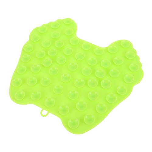 STOBAZA Coussin de Massage pour Douche et Éponge de Nettoyage Tapis de Massage pour Douche