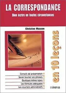 Paperback La Correspondance Book