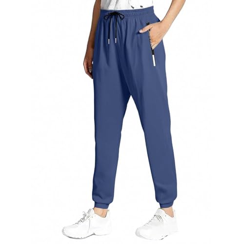 Image of Women's Active Stretch Pants Quick Dry Breathable Athletic Casual Comfy Fit Hiking Pant with Zipper Pockets