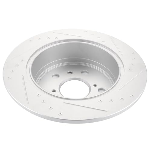 Image of SCITOO Rear Brake Kits Drill & Slotted Brakes Rotor Brakes Pads:31608;D1212
