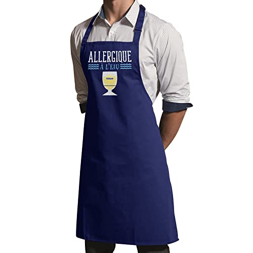 Tablier cuisine Pastis Allergique à l'Eau pour apéro