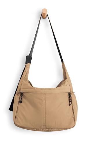 Image of ODODOS 20L Crossbody Tote Bag Large Capacity Lightweight Hobo Shoulder Sling Bags for Gym Shopping Beach Travel