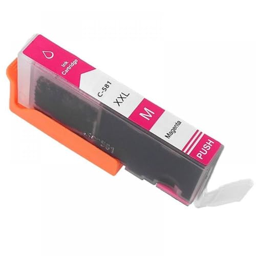 Cartouche PGI-580 CLI-581 compatible encre magenta pour jet d'encre TR8550 TS6151