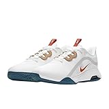 Langanhaltender Tragekomfort Nike Herren Court Air Max Volley Tennis Shoe, White/Team ORANGE-Green Abyss, 46 EU