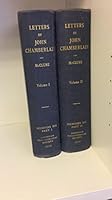 THE LETTERS OF JOHN CHAMBERLAIN. Memoirs XII, Parts I and II. Two Volumes. B001J9UT34 Book Cover
