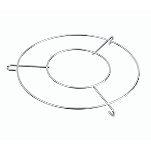 DESCANSO DE PANELA REDONDO CROMADO - COM 3 PEÇAS - Cód 00095