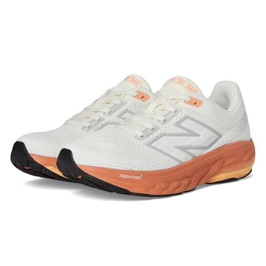 New Balance Chaussures de course Fresh Foam X 860 V14 pour femme, Nb 103 Blanc/Angora/Nectar de pêche, 37.5 EU