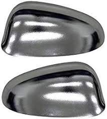 AV coppia calotte specchio retrovisore cromate lucide destro e sinistro per DELTA BRAVO CROMA