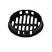 20 Pcs 50mm 2 Inch Round Cabinet Air Vents - ABS Plastic Soffit Vent Cover for Efficient Airflow, Dust Resistant Mesh Hole Cover, White/Black/Yellow/Grey/Brown(Black)