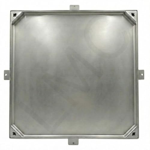 Image of LMC Stainless Steel Manhole Cover Stone Recessed (Heavy Duty) 24-Inches(600x600mm)