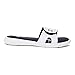 Under Armour Women's Ignite VII Slide, White/Black, 6 B(M) US