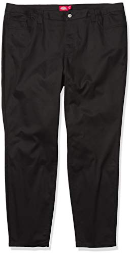 Dickies Girl women's Size Hospitality Pant Plus, black 20