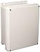 Hoffman HJ1008WLG Flat Screw, Cover Enclosure, 11.31" x 9.31" x 5.43", Fiberglass