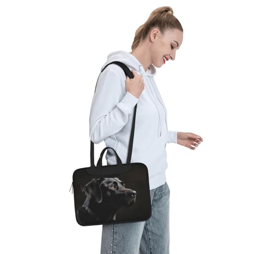 Bolso para Laptop Labrador Negro 15.6 pulgadas miniatura 7
