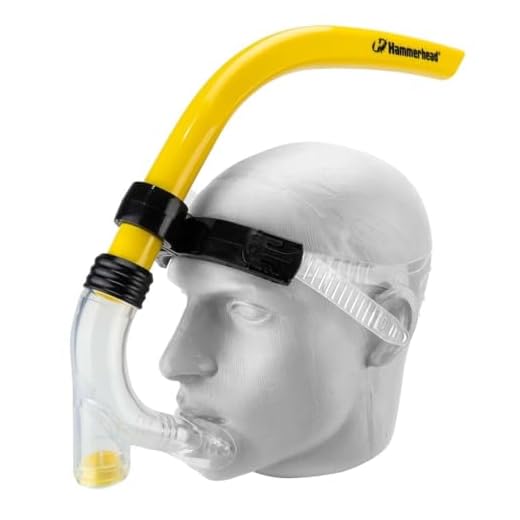 Snorkel Frontal, Unissex, Hammerhead, Amarelo