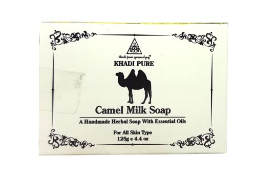 Image of Khadi Pure Herbal Camel Milk Soap, 125 g