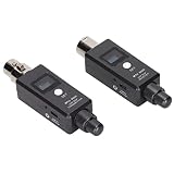 Mikrofonadapter, Wiederaufladbarer XLR-Sender, Empfänger, Soundmixer, Nahtlose Konnektivität Für Professionelle Soundsysteme