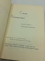 Child Psychology - Growth Trends in Psychological Development. B001IOVUXS Book Cover